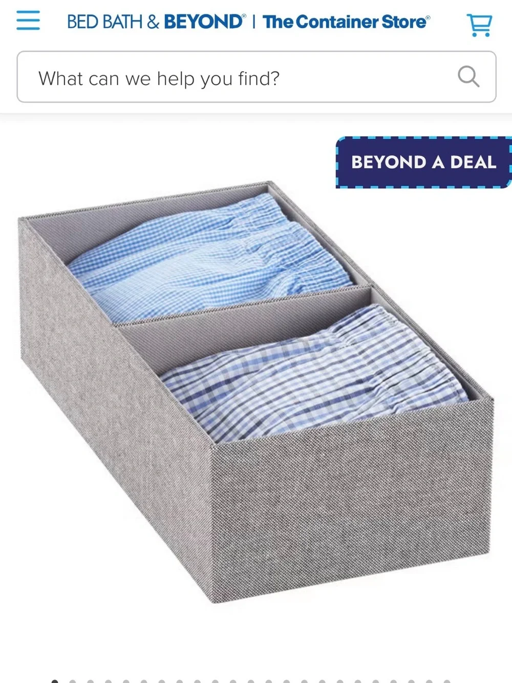The container store Cambridge drawer organizer